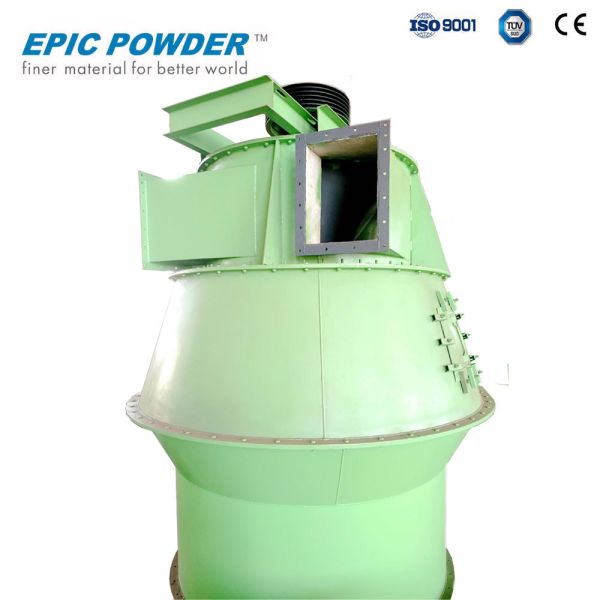 ITC Separator Air Classifying Mill / Air Classifier Machine Stepless Speed Adjustment