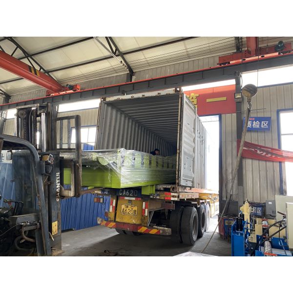 1100 Arc glazed tile roll forming machine roof tile making machine for 1250mm material