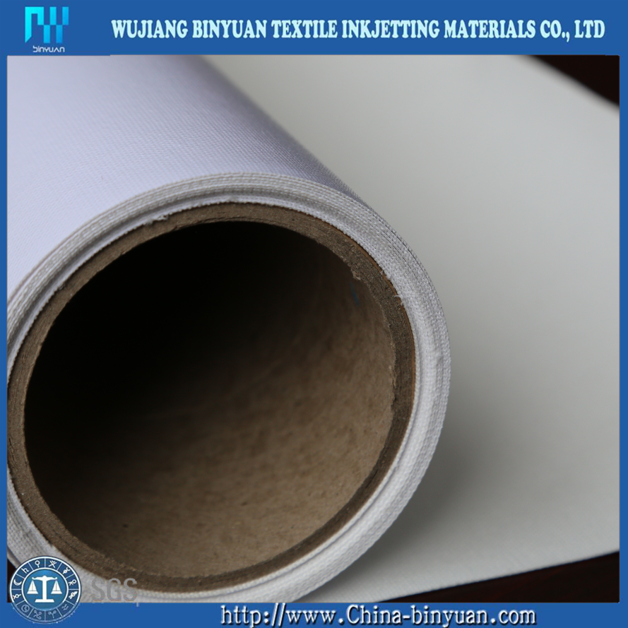 BY-S3 glossy stretched printing canvas roll for art