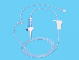 Safety Regulator Sterile Disposable Infusion Set With Luer Lock Medical Use