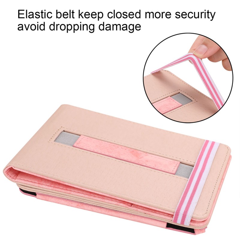 Foldable Leather Case for Kobo Clara Colour Bw 2E Nia Hd 6 Inch E Reader Ebook Ereader Kids Tablet Cover Pbk162 Laudtec