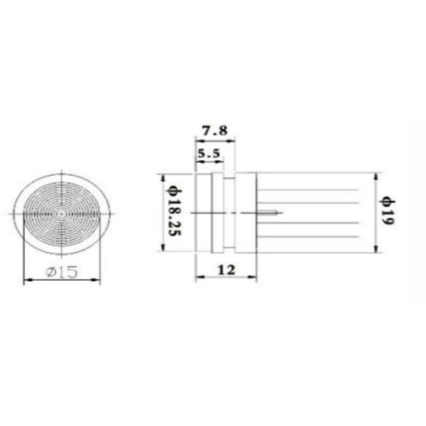 Customizable HT19V Diffusion Silicon Piezoresistive Pressure Sensor for Liquid Level Detection