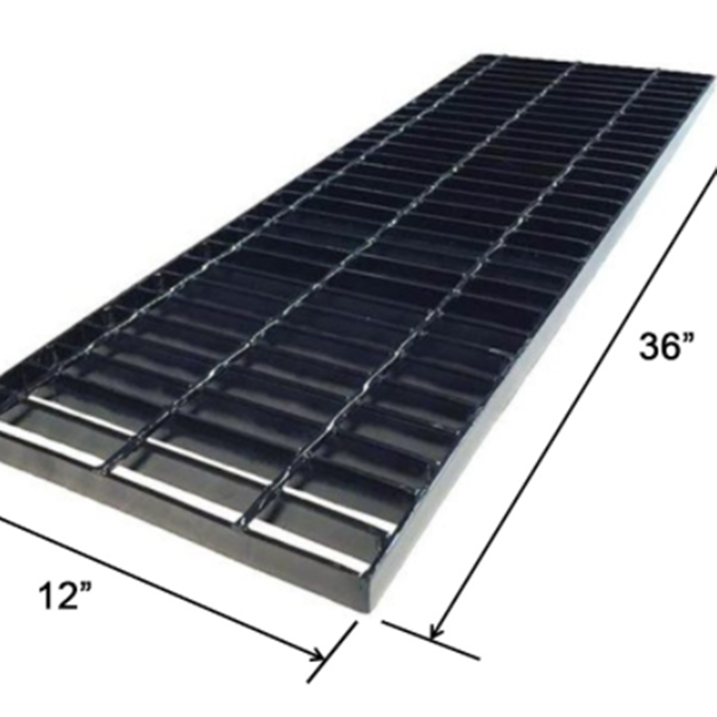 Entrance Door Mat Stainless Bar Grating For Drain Water / Mud Removal