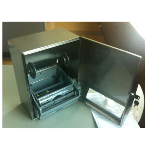 Dual Power Design Hand Paper Dispenser , Touchless Toilet Paper Dispenser
