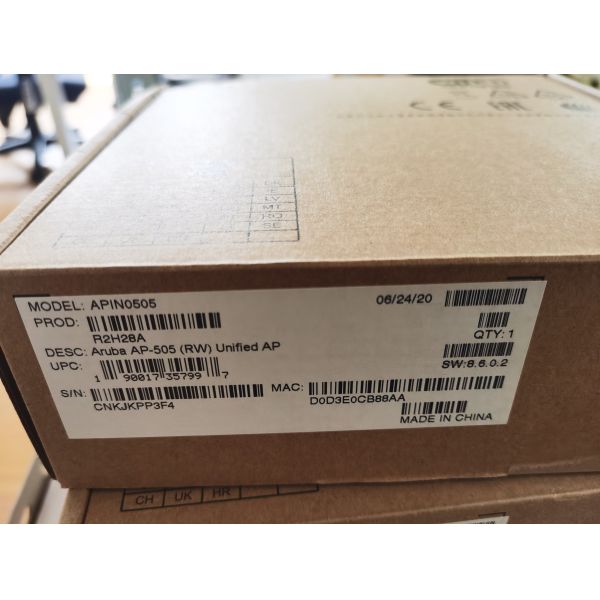 HPE Aruba AP505 Dual Radio 802.11ax Wireless Access Point