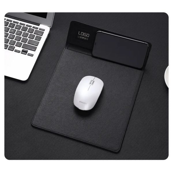 Originality Led Logo Wireless Charger Mouse Pad Custom Printed Personalized Gifts