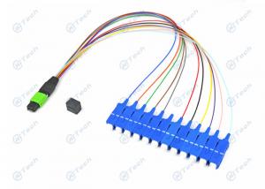 Buy cheap IEC Standard MPO MTP Patch Cord Male Type With Outstanding Mechanical Characters product