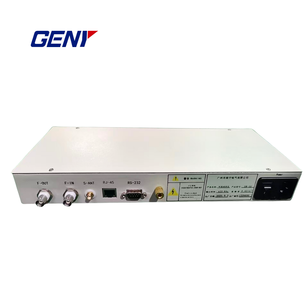 SW-5D Time-Base Frequency Instrument with 7 Selectable Standard Outputs 1.3" OLED Display and OCXO Temperature Deviation ≤ 0.05 ppm