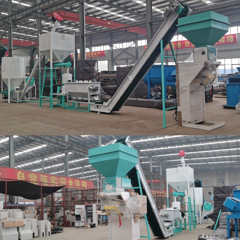 Animal poultry livestock cattle chicken Feed Pellet Production Line