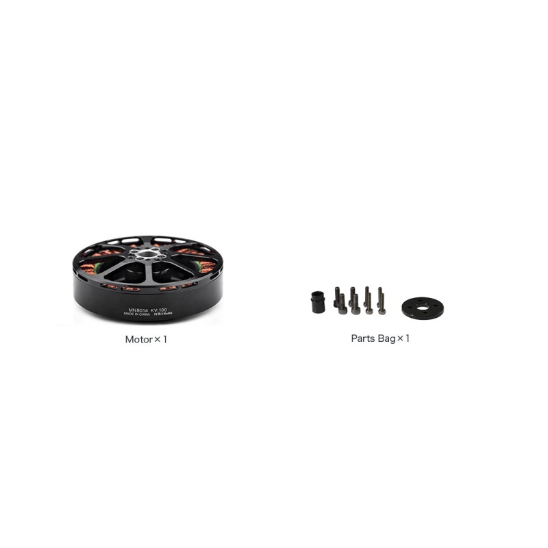 Antigravity MN8014 KV100 180 T-Motor Multi-Rotor Fixed Wing Efficient Brushless Motors And Lightweight Design.