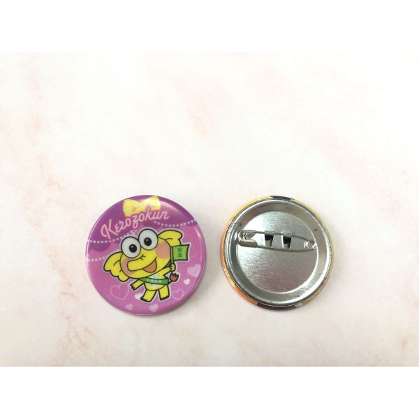 Magnetic Lapel Pin Badge Offset Printing Blank Tin Custom Metal Button
