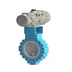 Buy cheap Butterfly Type Pneumatic Control Valve LAS/LDS Without Lining DIN Version product