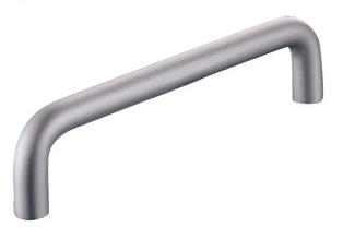 Plastic Kitchen Cabinet Drawer Pulls , D Handles Pull Knobs For Kitchen Cabinets Pearl Silver