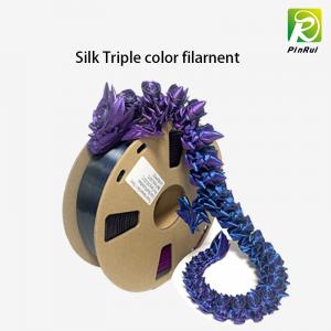 Buy cheap Three Colors In Filament Dual Color Silk Filament For 3d Printer product