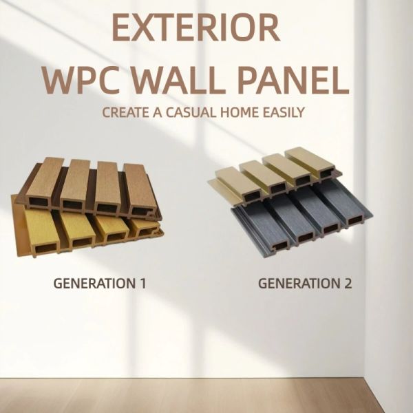 Durable Exterior WPC Wall Panel Co Extrusion Stain Resistant