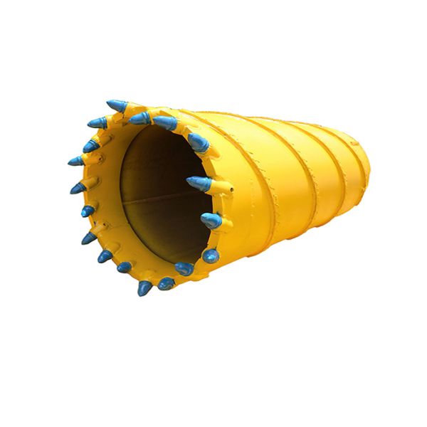 Single Opening Clay Drilling Bucket , Roller Bit Drilling Request Color