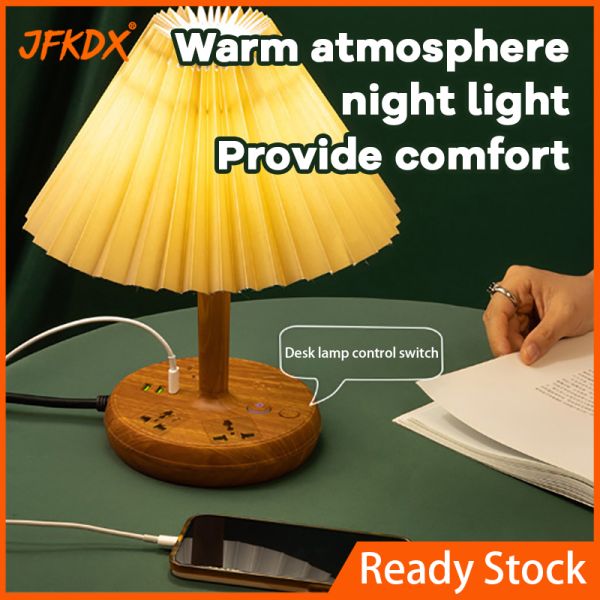 Multiple Brightness Levels Desk Lamp Featuring Usb Charging Port