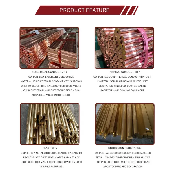 TUP TUMn 3mm 4mm Copper Rod C10100 C11000 TP1 TP2 Copper Round Bar