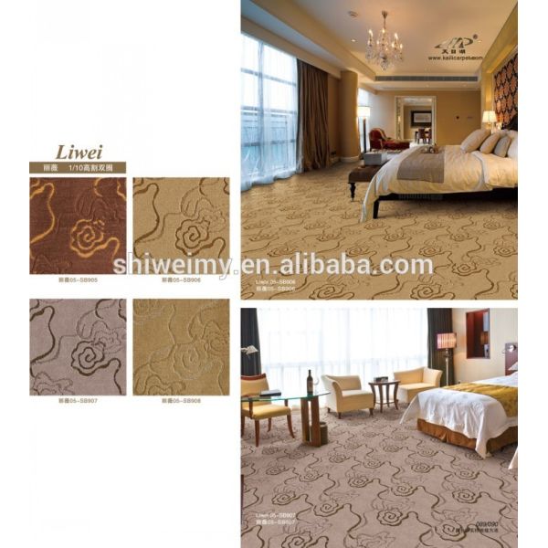 PP carpet,4M broadloom hotel carpet ,wilton carpet