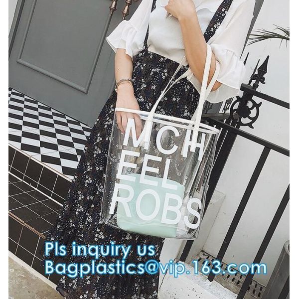 popular big handbags PVC printing women bag, Shoulder Bags Popular Women Beach Bags, shoulder designer luxury designer h