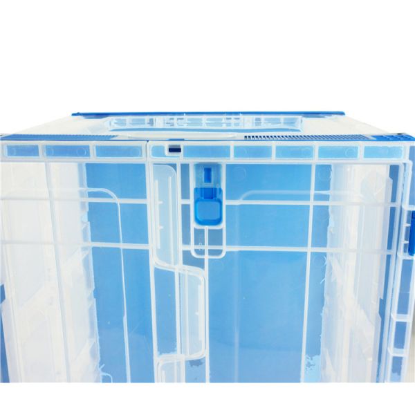 Collapsible Foldable Plastic Box , Plastic Storage Containers Easy Taking