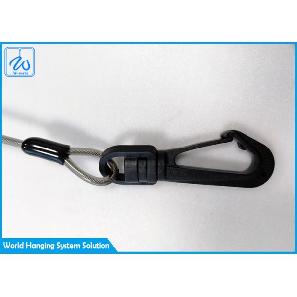 100cm 7x7 Coated PU Extension Spring Safety Cable