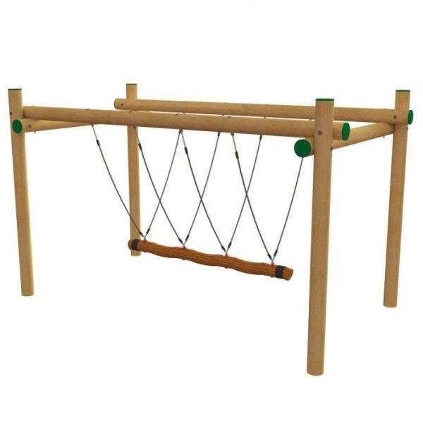 Swing Set Playground Rope Bridge Hanging Polyester 120mm 2.5m Thick