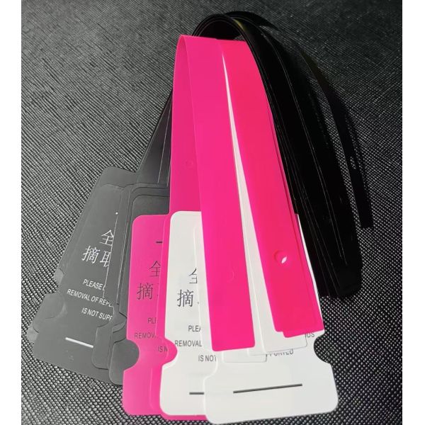 Magnetic Locking Mechanism Garment Security Tag Rectangle Form Easy To Attach And Remove Durable Retail Theft Prevention