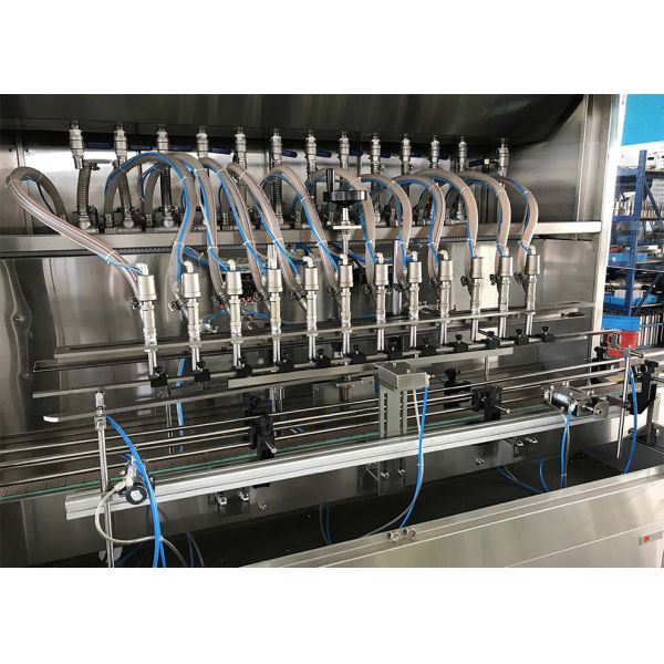 250ml-5000ml Edible / Lube Oil Filling Machine With 3000-4500bph High Filling Speed