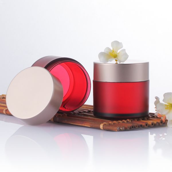30ml 60ml 120ml 500ml Matte Colorful PS Plastic Cosmetic Jar 16oz For Nail Dip Powder