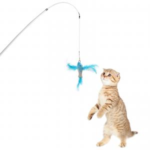China Lightweight Interactive Pet Toy , Cat Treat Sticks For Cats OEM / ODM Available on sale