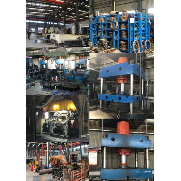 Epoxy Coated Elastomeric Double Sphere Pipe Rubber Expansion Joint Carbon Steel Flange Connection