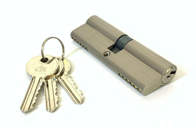 Custom Size Zinc Cylinder Lock Double Open 90mm Barrel Lock