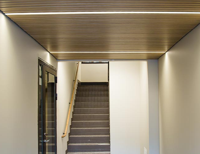 No Glare Recessed Linear LED Lighting Residential Kitchen IP 20 Indoor