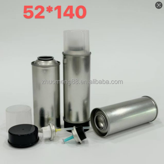 PP PE PET PVC Plastic Caps for Aerosol Tin Cans Spray Bottles