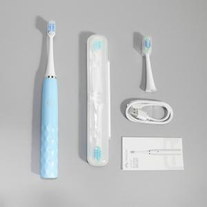 China 4 Brush Heads Lightweight Electric Rechargeable Sonic Toothbrush With Smart Timer on sale