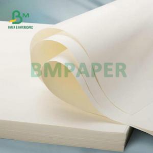 China Uncoated Yellow Bond Paper Wrinting Paper 60gsm 70gsm For Notebook on sale