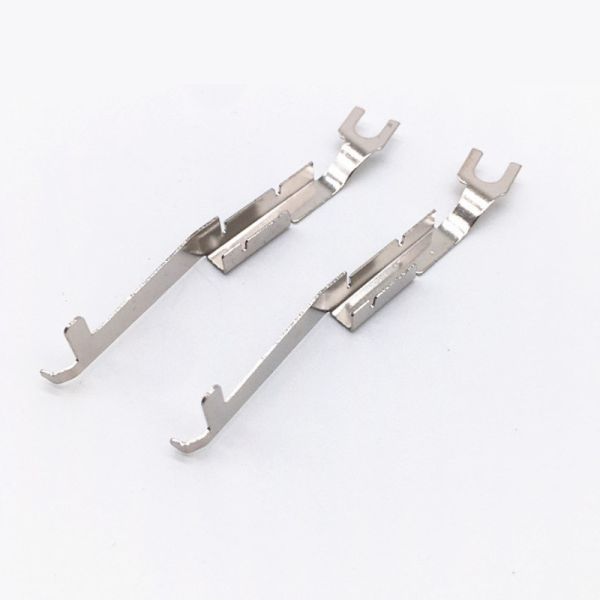 Switch Electrical CNC Stamping Parts Copper For Silver Contact Rivet