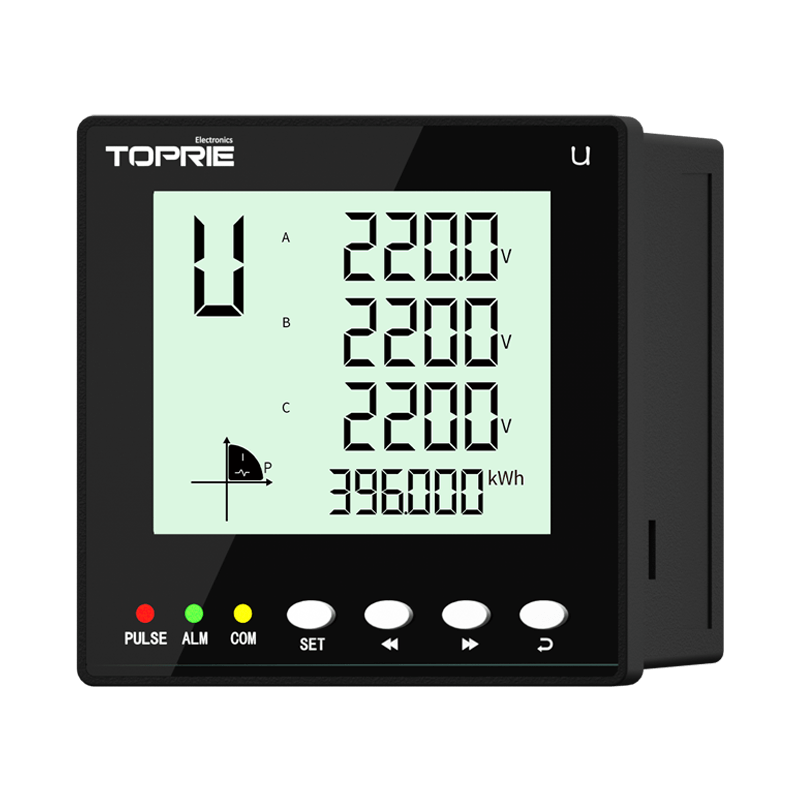 Multifunctional Power Energy Meter Three Phase Electric Meter 0.2S Accuracy LED Display