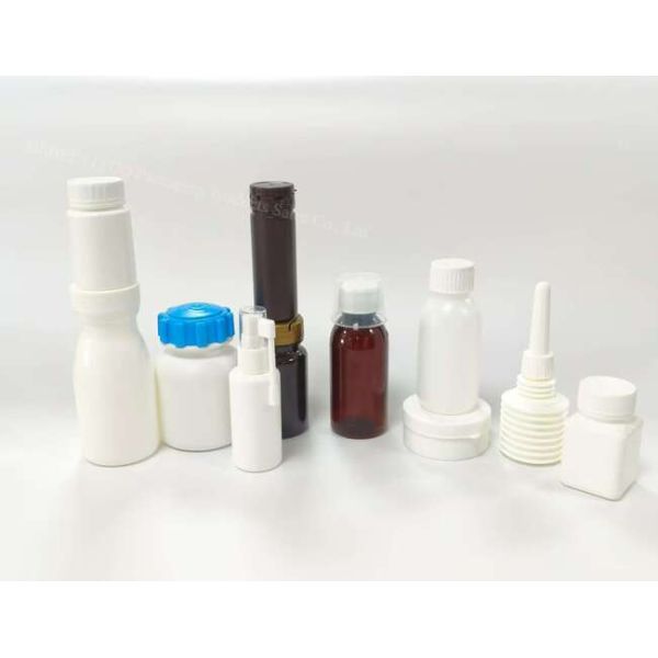 Convenient Translucency Empty Plastic Medicine Bottles Tinctures