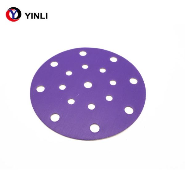 Metal Polishing Zirconia Sanding Disc 6 Inch Sanding Discs 80 Grit With Multihole