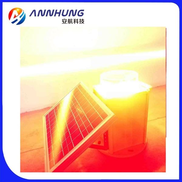 2000cd Solar Obstruction Light Lithium Ion Battery For Telecommunication Tower