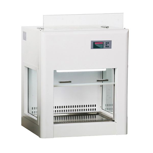 Vertical Airflow Mini Laminar Flow Cabinet for 10kg Work Surface Bearing and HEPA Filter
