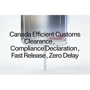 Canada Efficient Customs Clearance Compliance Declaration Fast Release Zero