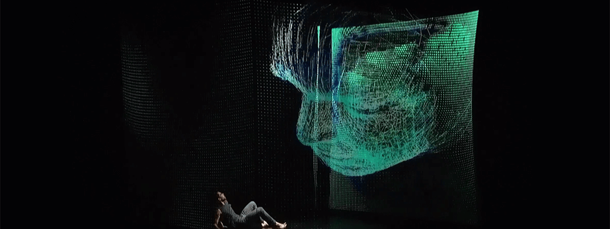 360 Degree 3D Holographic Projector Screen Hologram Mesh Screen For Big Show