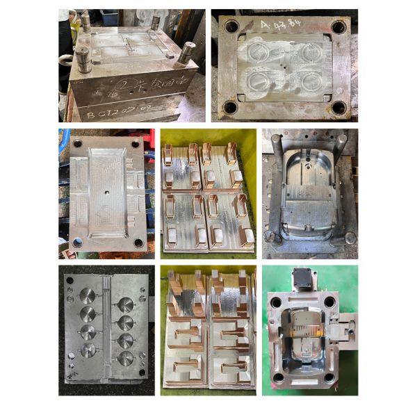 S136 High Precision Molding Design Of Double Color Plastic POM Instrument Housing Injection Mold