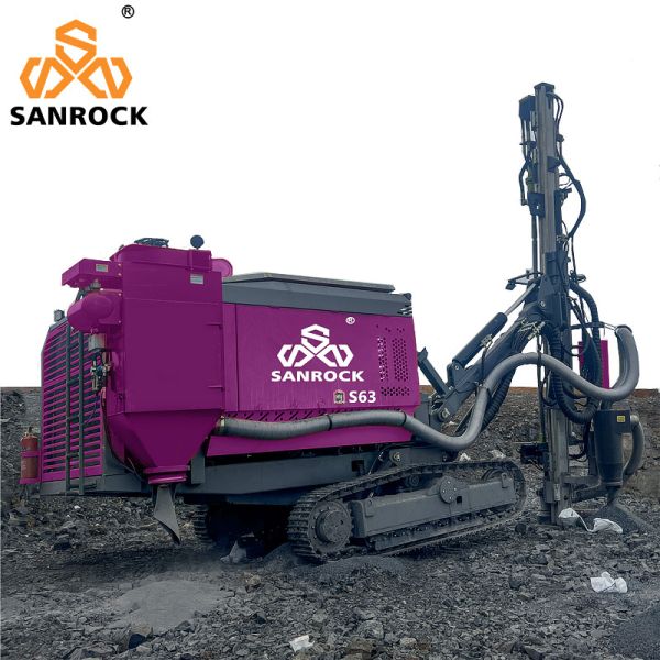 Integrated Surface Drilling Machine Mining Hydraulic Blast Hole DTH Drilling Rig 30m