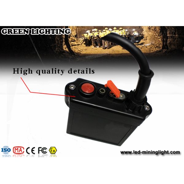 Rechargeable Mining Cap Lights , LED Mining Helmet Lights With CE , ATEX , EXIBII MI Approved