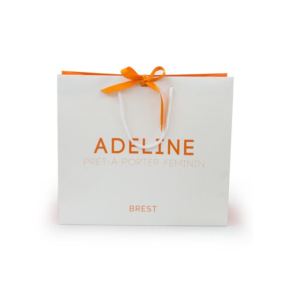 Resealable Personalised Paper Bags / Coloured Paper Bags With Handles