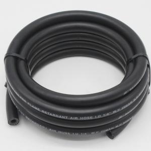 China Flame Resistant Black Rubber Breathing Air Hose High Medium Pressure on sale